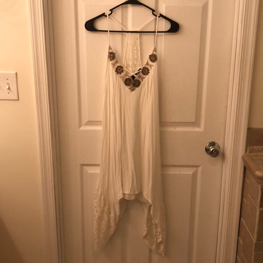 Short razor back dress